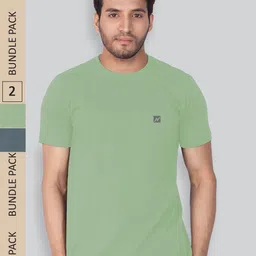 LUX NITRO Pack Of 2 Round Neck Lounge T-shirts-image-68