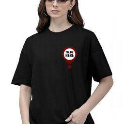 CLAFOUTIS Women Drop-Shoulder Sleeves Applique T-shirt-image-62