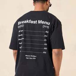 Styli Typography Printed Round Neck Short Sleeve Oversized Cotton T-Shirt-image-18
