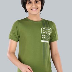 3PIN Boys Varsity Printed Round Neck Short Sleeves T-shirt-image-63
