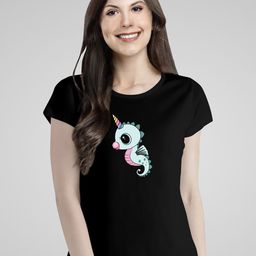Pootlu Graphic Printed Round Neck Pure Cotton T-shirt-image-14