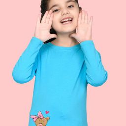 NUSYL Girls Graphic Printed T-shirt-image-35