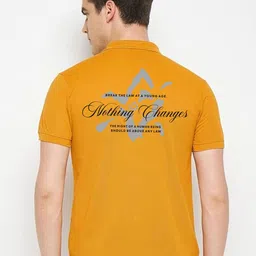 Polo Plus Men Typography Printed Polo Collar T-shirt-image-81