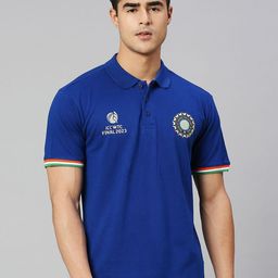 FanCode ICC Test World Cup Men Polo Collar Bio Finish T-shirt-image-10