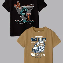BAESD Boys 2 Printed Applique T-shirt-image-76