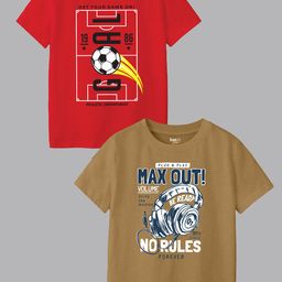 BAESD Boys 2 Printed Applique T-shirt-image-75