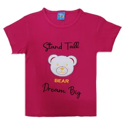 BAESD Girls Printed Pure Cotton anti bacterial Tshirt-image-31