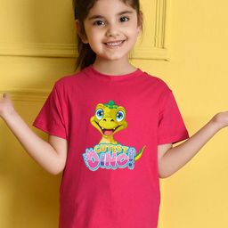 NUSYL Girls Humour and Comic Printed T-shirt-picture-5