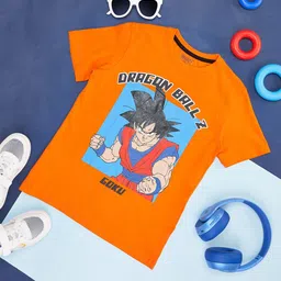 Pantaloons Junior Boys Dragon Ball Z Printed Cotton T-shirts-picture-14