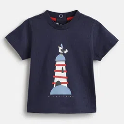 Chicco Boys Graphic Printed Round Neck Cotton T-shirt-image-43