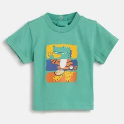 Chicco Boys Graphic Printed Round Neck Cotton T-shirt-image-18