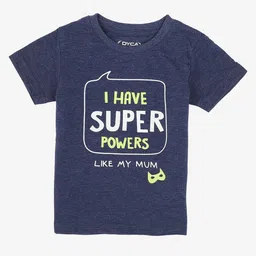 DYCA Boys Typography Printed Round Neck T-shirt-image-61