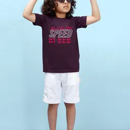 NUSYL Boys Typography Print Round Neck T-shirt-picture-23