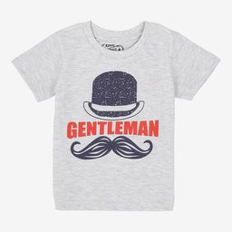 DYCA Boys Typography Printed Applique T-shirt-image-49