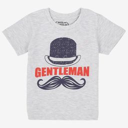 DYCA Boys Typography Printed Applique T-shirt-image-48