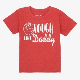 DYCA Boys Typography Printed Round Neck T-shirt-image-93