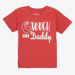 DYCA Boys Typography Printed Round Neck T-shirt-image-56