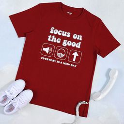 Hoop Boys Typography Printed Round Neck Short Sleeves Cotton T-shirt-image-50