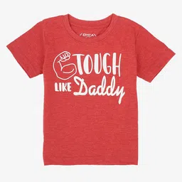 DYCA Boys Typography Printed Round Neck T-shirt-image-97