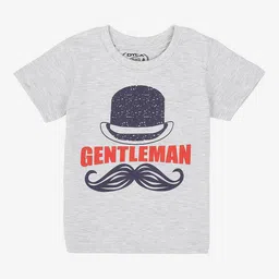 DYCA Boys Round Neck Typography Cotton T-shirt-image-89
