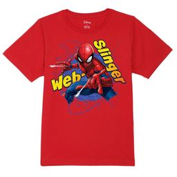 Wear Your Mind Boys Spider-Man Printed Cotton T-shirt-picture-38