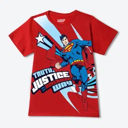 YK Warner Bros Boys Typography Printed Applique T-shirt-picture-31