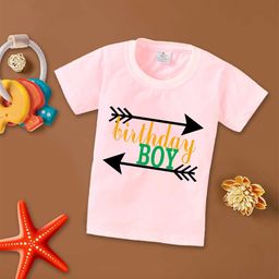 Babywish Boys Typography Printed Cotton T-shirt-image-76