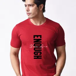 Bloopers Store Typography Printed Cotton T-shirt-picture-43