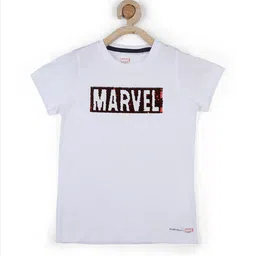 Allen Solly Junior Boys White Typography Printed T-shirt-image-73