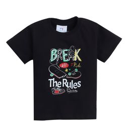 Knitting Doodles Boys Typography Printed Cotton T-shirt-image-6