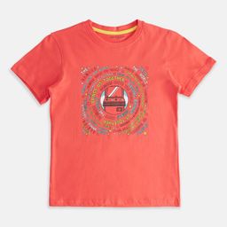 Pantaloons Junior Boys Typography Printed Round Neck Cotton T-shirt-picture-48