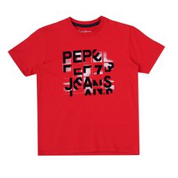 Pepe Jeans Boys Typography Printed Cotton T-shirt-image-42