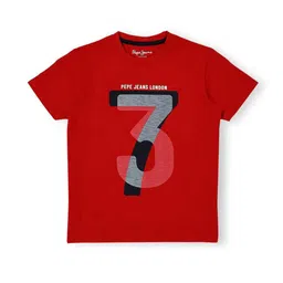 Pepe Jeans Boys Typography Printed Regular Fit Cotton T-shirt-image-35