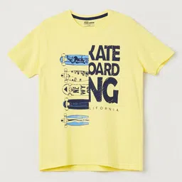Fame Forever by Lifestyle Boys Printed Applique T-shirt-image-64