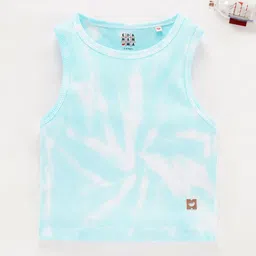 Ed-a-Mamma Girls Tie & Dye Sleeveless Cotton T-shirt-48