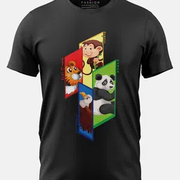 Print My Fashion Boys Printed Applique T-shirt-image-34