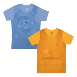 Dollar Champion Kidswear Boys 2 Printed Applique T-shirt-image-54