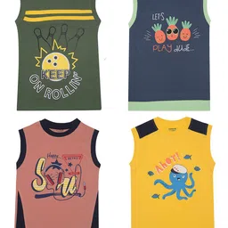 Dollar Champion Kidswear Boys 4 Printed Applique T-shirt-image-16