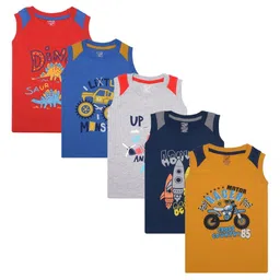 Dollar Champion Kidswear Boys 5 Printed Applique T-shirt-picture-18