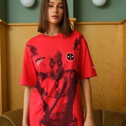 Bonkers Corner Women Printed Applique T-shirt-image-90
