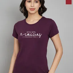 Trend Level Pack Of 2 Printed Round Neck T-shirt-image-84