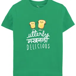Zeezeezoo Kids Typography Printed Pure Cotton T-Shirt-image-45