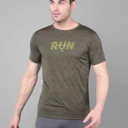 Force NXT Typography Printed Anti-Viral Anti-Odour Cool Training T-shirt-image-74