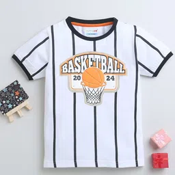 BUMZEE Boys Typography Printed T-shirt-image-95
