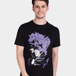 Fans Army Superhero Naruto Graphic Printed Pure Cotton T-shirt-79