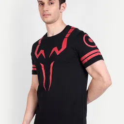 Fans Army Printed Pure Cotton T-shirt-20