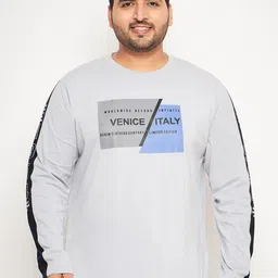 Club York Men Plus Size Typography Printed T-shirt-picture-22