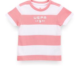 U.S. Polo Assn. Kids Boys Striped Applique T-shirt-image-13
