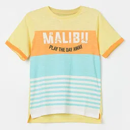 Fame Forever by Lifestyle Boys Round Neck Graphic Printed T-shirt-image-97