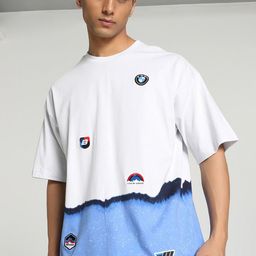 PUMA Motorsport BMW M Garage Crew Neck Cotton T-shirt-image-88